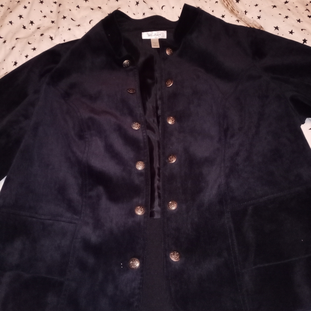 Navy blue fitted Blazer